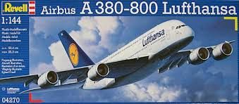 AIRBUS A380-800 LUFTHANSA 1/144 REVELL