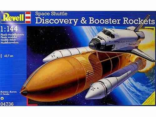 DISCOVERY & BOOSTER ROCKETS 1/144 REVELL