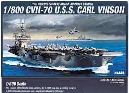 CARL VINSON CVN-70 USS 1/800 ACADEMY