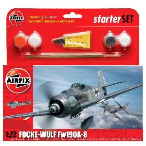 FOCKE WULF FW 190A STARTER SET 1/72 AIRFIX
