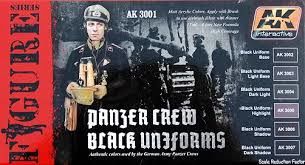 PANZER CREW BLACK UNIFORMS SET AK INTERACTIVE