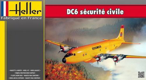 DC-6 SEGURIDAD CIVIL 1/72 HELLER