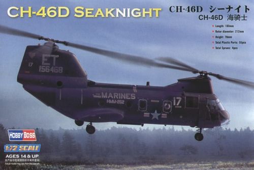 CH-46D SEAKNIGHT 1/72 HOBBYBOSS