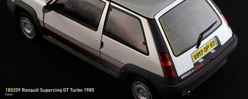 RENAULT SUPERCINCO GT TURBO 1985 PLATA 1/18 NOREV