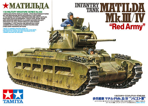 MATILDA MK III/IV RED ARMY 1/35 TAMIYA