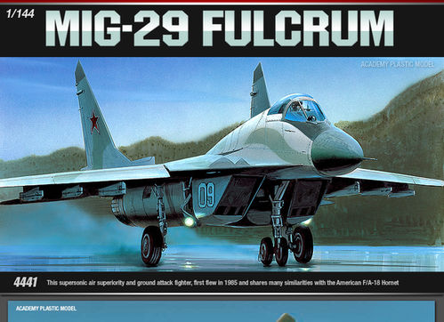 MIG-29 FULCRUM 1/144 ACADEMY