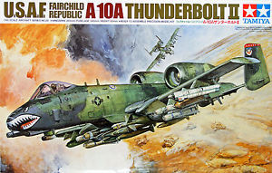 A-10A THUNDERBOLT II FAIRCHILD REPUBLIC 1/48 TAMIYA