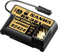RECEPTOR RX-381 3CH 2,4G SANWA