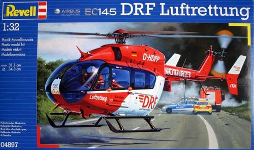AIRBUS EC145 DRF HELICOPTERO DE RESCATE 1:32  REVELL