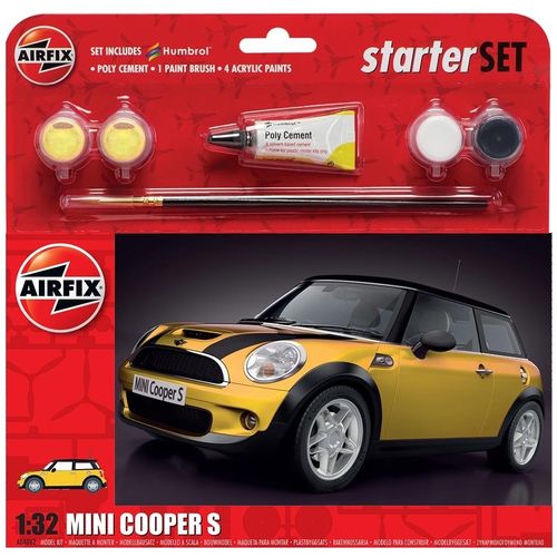 MINI COOPER S 1/32 STARTER SET AIRFIX