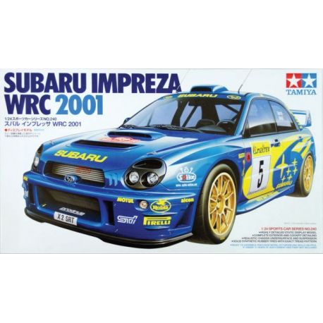 SUBARU IMPREZA WRC 2001 1/24 TAMIYA