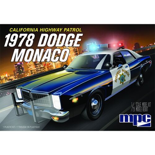 DODGE MONACO 1978 CHP 2T POLICIA 1/25 AMT