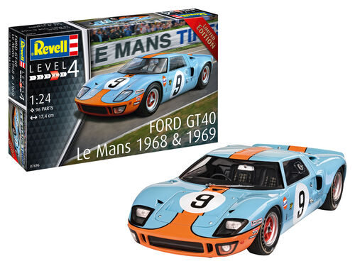 FORD GT 40 LE MANS 1968 1/24 REVELL