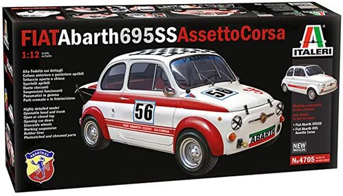 FIAT ABARTH 695SS ASSETTO 1/12 ITALERI 4705
