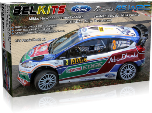 FORD FIESTA RS WRC JARI-MATTI 2011 1/24 BELKITS 003