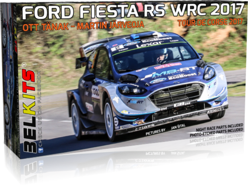 FORD FIESTA RS WRC TOUR DE CORSE 2017 1/24 BELKITS 013