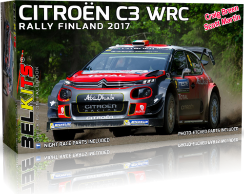 CITRON C3 WRC RALLY FINLANDIA 1/24 BELKITS 018
