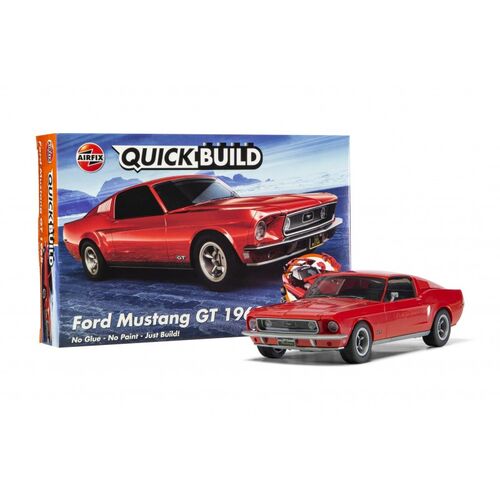 FORD MUSTANG GT 1968 QUICKBUILD AIRFIX