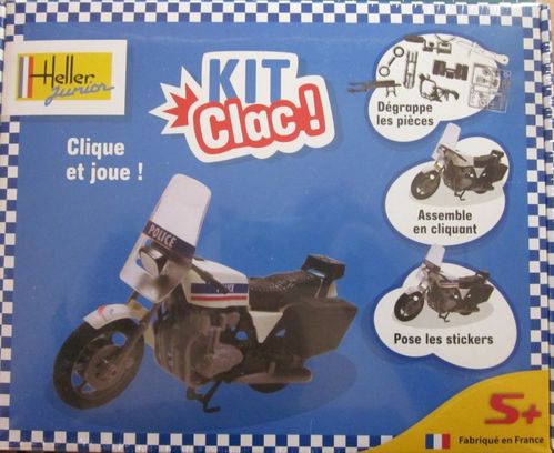 MOTO POLICIA -KIT CLAC- HELLER
