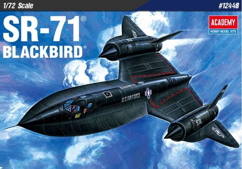 SR-71A BLACKBIRD 1/72 ACADEMY