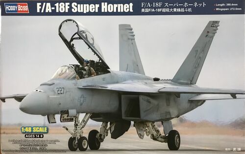 F/A-18F SUPERHORNET 1/48 HOBBYBOSS