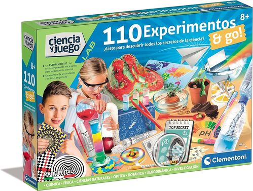 110 EXPERIMENTOS CLEMENTONI CIENCIA STEM FISICA QUIMICA