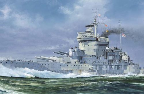 HMS WARSPITE 1/700 TRUMPETER