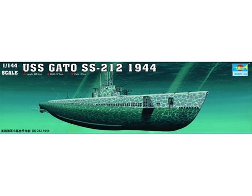 USS GATO SS-212 1944 1/144 TRUMPETER