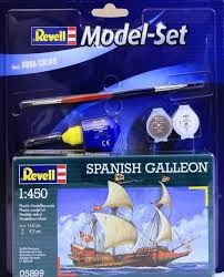 GALEON ESPAOL 1556 MODEL SET 1/450 REVELL