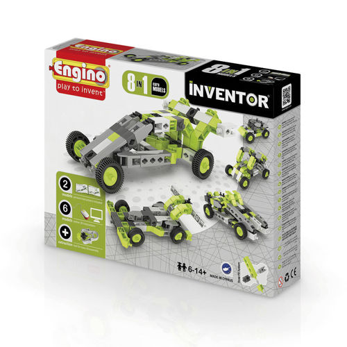 INVENTOR 8 MODELS COCHES ENGINO