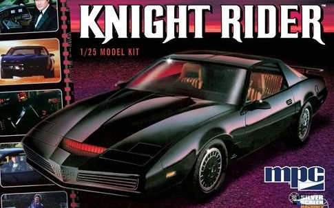 COCHE FANTASTICO KNIGHT RIDER 1/25 MPC