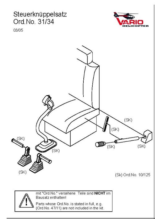 JOYSTICK SET VARIO