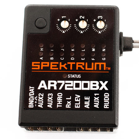 AR7200BX 7CH DSMX FLYBARLESS SPEKTRUM