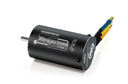 XERUN 4068SD 2250KV MOTOR BRUSHLESS SENSORED 4 POLOS 1/8TT HOBBYWING