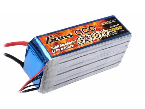 GENSACE 5300mAh 30C 22,2V  6S LIPO