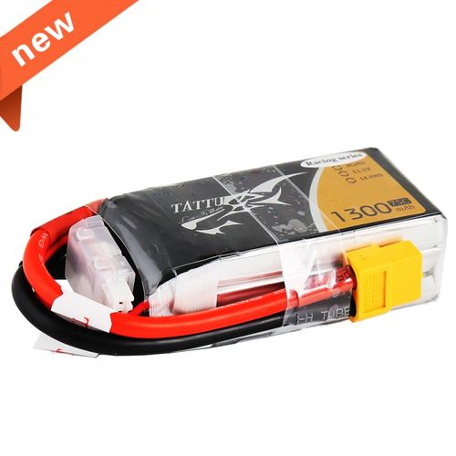 1300mAh 75C 11,1V 3S1P LIPO GENS TATTU