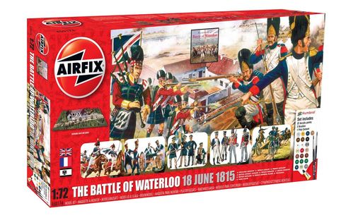 BATALLA DE WATERLOO 1/72 DIORAMA AIRFIX