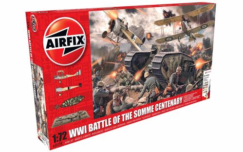 BATTLE OF SOMME WWI 1/72 DIORAMA AIRFIX