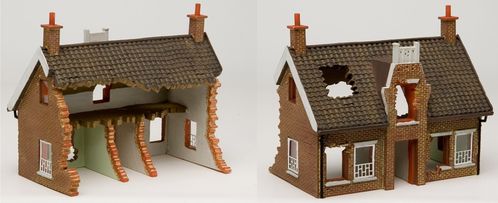 RUINA CASA EUROPEA 1/76 AIRFIX