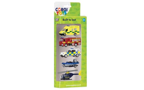 EMERGENCIAS PACK 5 MODELOS CORGI TOYS