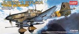 JU-87G STUKA 1641 1/72 ACADEMY
