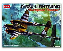 P-38 Lightning "European Theatre" 1/72 ACADEMY