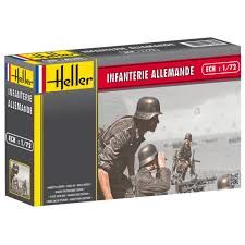 INFANTERIA ALEMANA WWII 1/72 HELLER