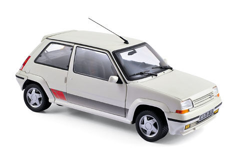 RENAULT SUPERCINCO GT TURBO 1989 BLANCO 1/18 NOREV