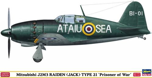 MITSUBISHI J2M3 RAIDEN  1/48 HASEGAWA