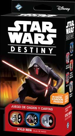 STAR WARS DESTINY KYLO REN CAJA INICIO JUEGO DE CARTAS EDGE