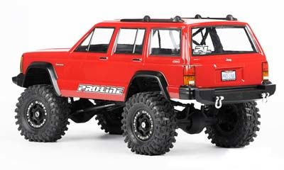 JEEP CHEROKEE 1/10 300MM CARROCERIA TRANSPARENTE CRAWLER PROLINE