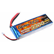 GENSACE 3300mAh 7,4V 25C LIPO