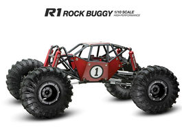 R1 ROCK BUGGY 1/10 ARTR ROJO GMADE