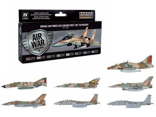 ISRAELI AIR FORCE 1967-PRESENT SET AIR WAR VALLEJO